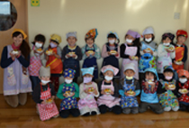 クリスマスケーキ作り